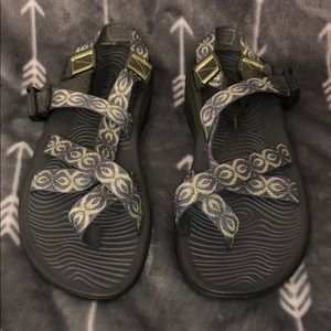 Grey/Yellow Women’s Chaco Sandals